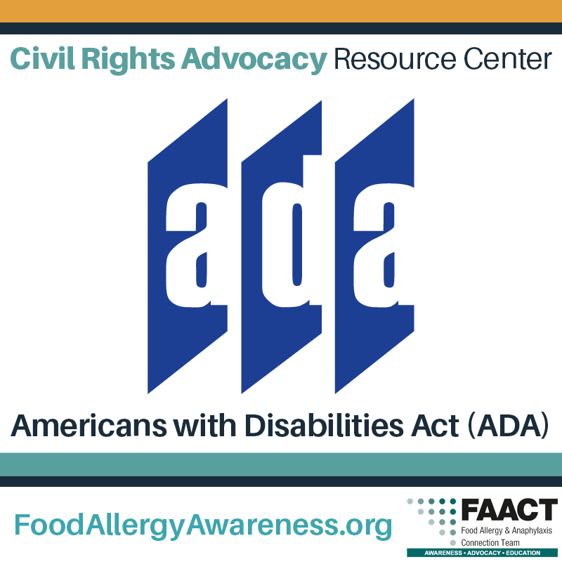 Accommodations | Civil Rights Advocacy Resource Center | American with ...
